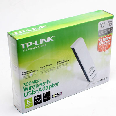WLAN USB-Stick TP-Link TL-WN821N    300M