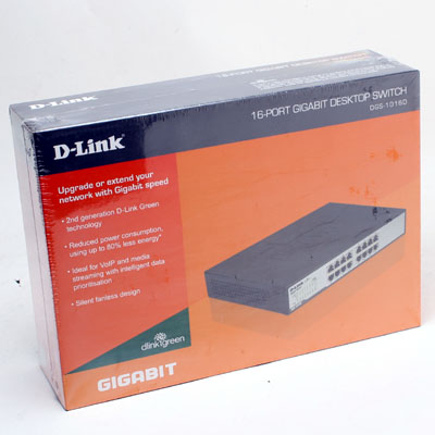 Netzwerk Switch 16Port 1000MBit D-Link