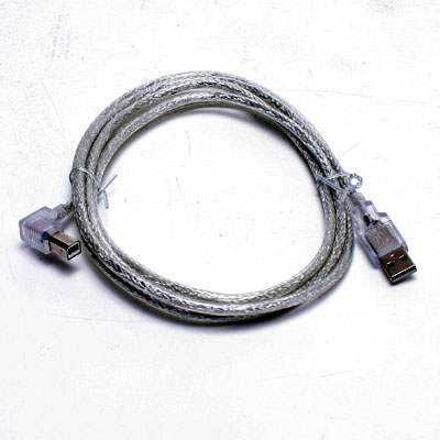 ZKabel USB-Kabel 2,0 m A/B re gewinkelt