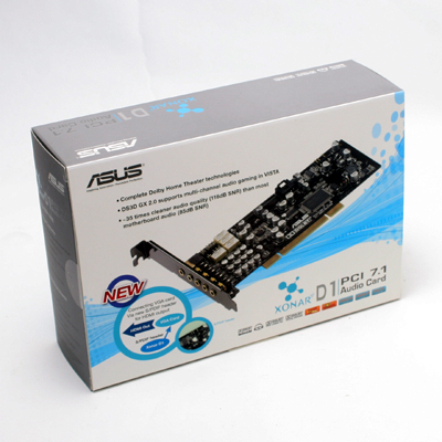 Soundkarte Asus Xonar D1 7.1        PCI