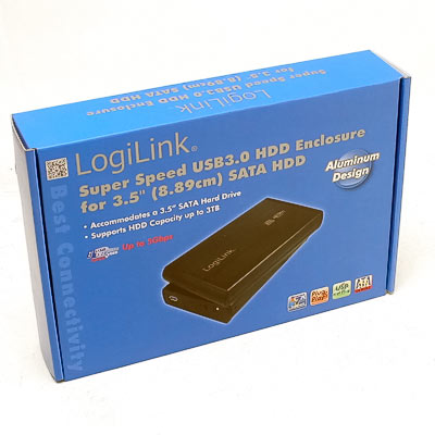 HDD Zub.Gehäuse 8,89cm SATA Marke   USB3
