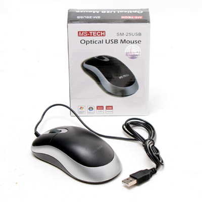 Mouse Marke optical mit Scrollrad USB