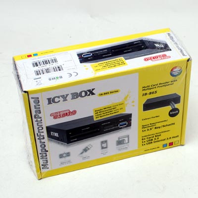 Frontpanel 3,5" ICY BOX IB-865-B