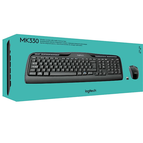 Tastatur Logitech Cord.Desk. MK330