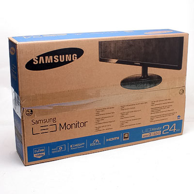 Monitor LED 24" Samsung S24C350H LED 5ms
