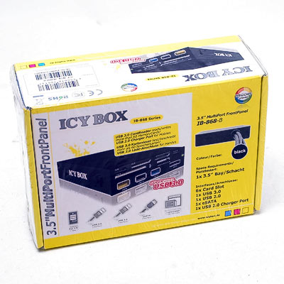 Frontpanel 3,5" ICY BOX IB-868-B