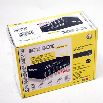 Frontpanel 5,25" ICY BOX IB-867-B