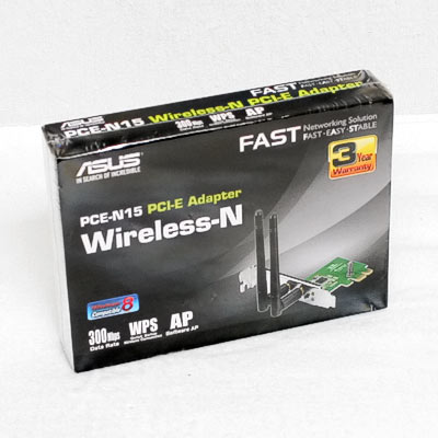 WLAN PCIe-Karte Asus PCE-N15 300MBit