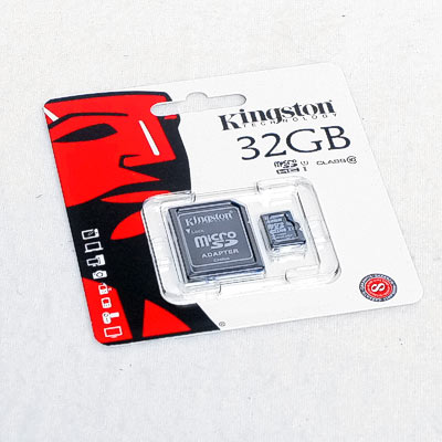 SD-Micro Card 32GB Kingst. CL10
