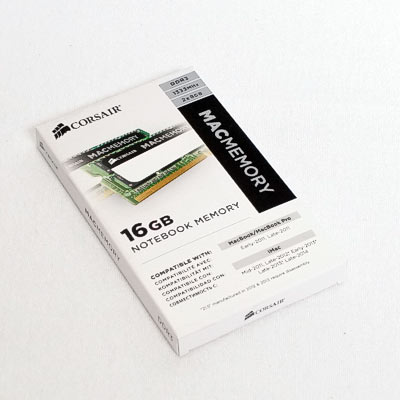 Speicher SODIMM DDR3 16GB PC1333 Corsair