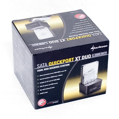 HDD Dockingst.Sharkoon QuickPort XT Duo
