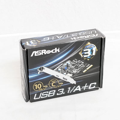 USB-Steckkarte ASRock USB 3.1/A+C Pcie