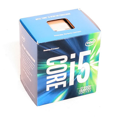 CPU INTEL 1151 6.Core i5-6400  4x2,70Ghz