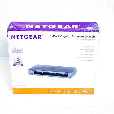 Netzwerk Switch 8Port 1000MBit NetgearGS