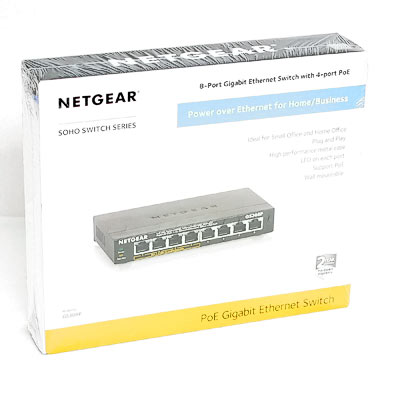 Netzwerk Switch POE 8Port Netgear GS308P