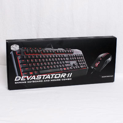 Tastatur+Mouse Set Coolerm.Devastator II