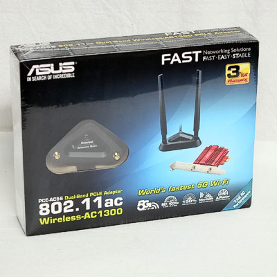 WLAN PCIe-Karte Asus PCE-AC56 2,4/5,0GHz