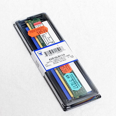 Speicher DDR3 4GB 1600/11 Kingston 1.35V