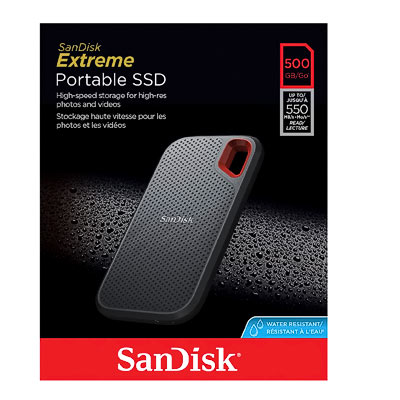 SSD extern  500GB SanDisk Extr. Portable