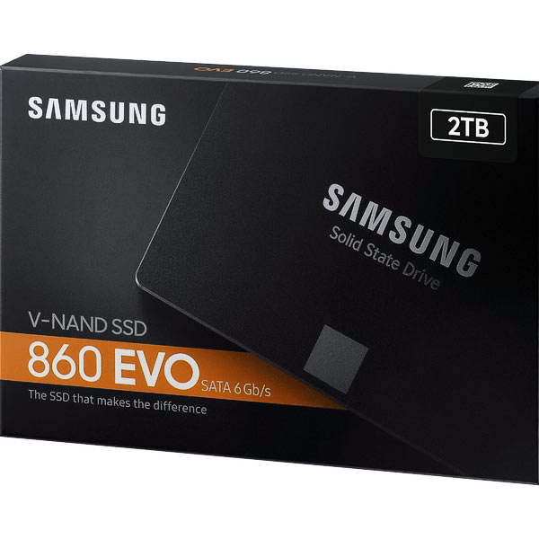SSD 2,5" SATA 2,0TB Samsung 860 EVO