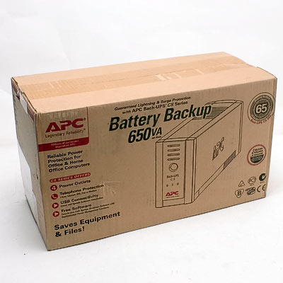 USV APC Back UPS 650VA  BK650EI 400Watt